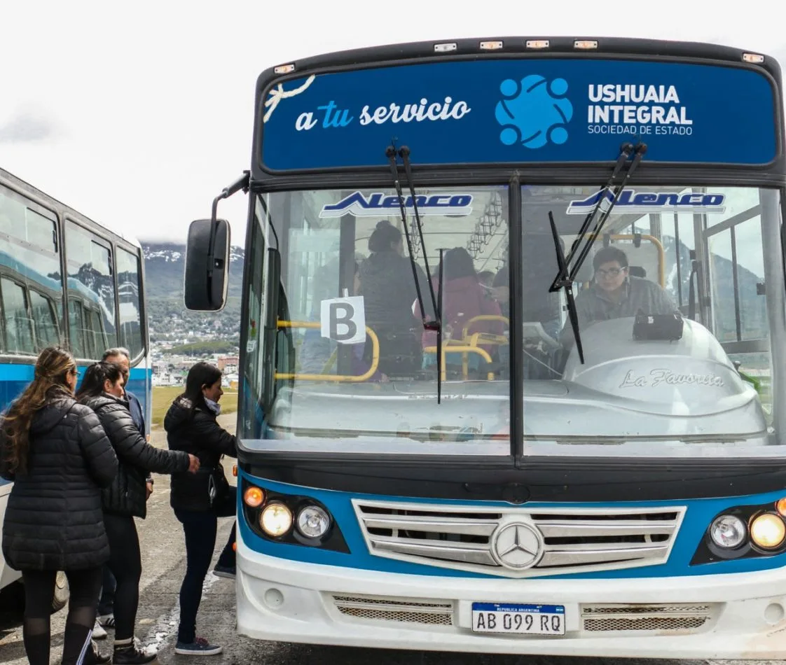 Ushuaia refuerza la frecuencia de colectivos para el día de las elecciones