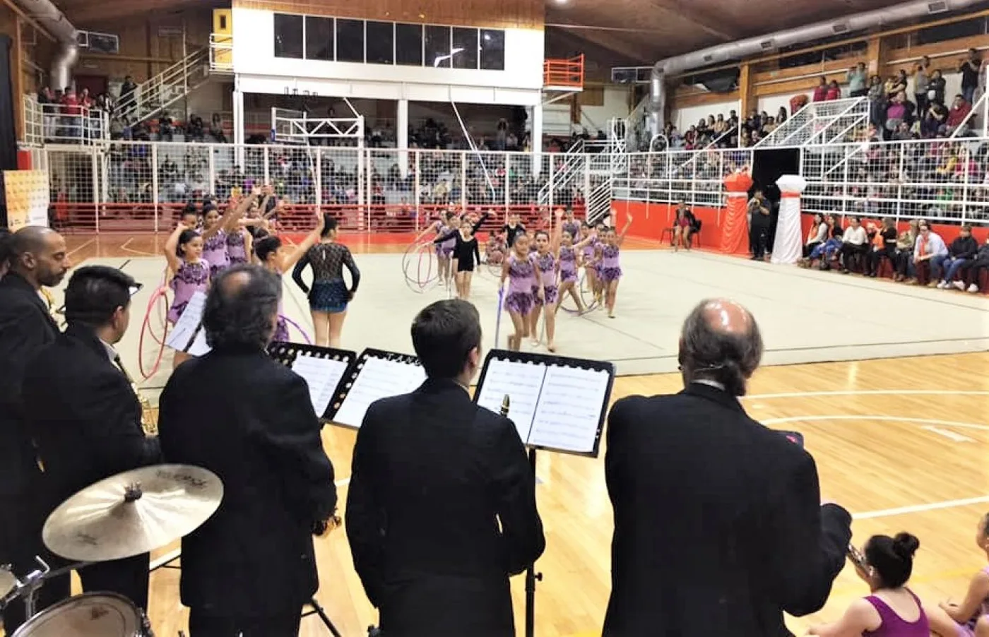 Más de 200 gimnastas participaron del Torneo de Gimnasia Rítmica