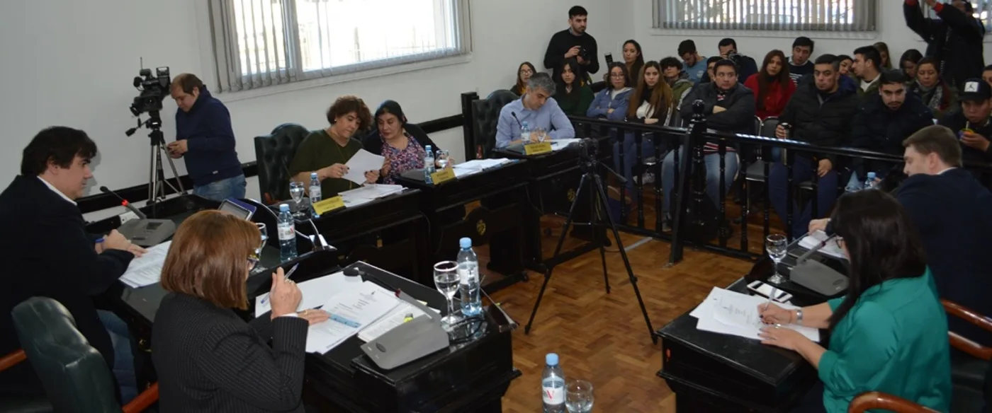 V Sesión Ordinaria en el recinto del Concejo Deliberante