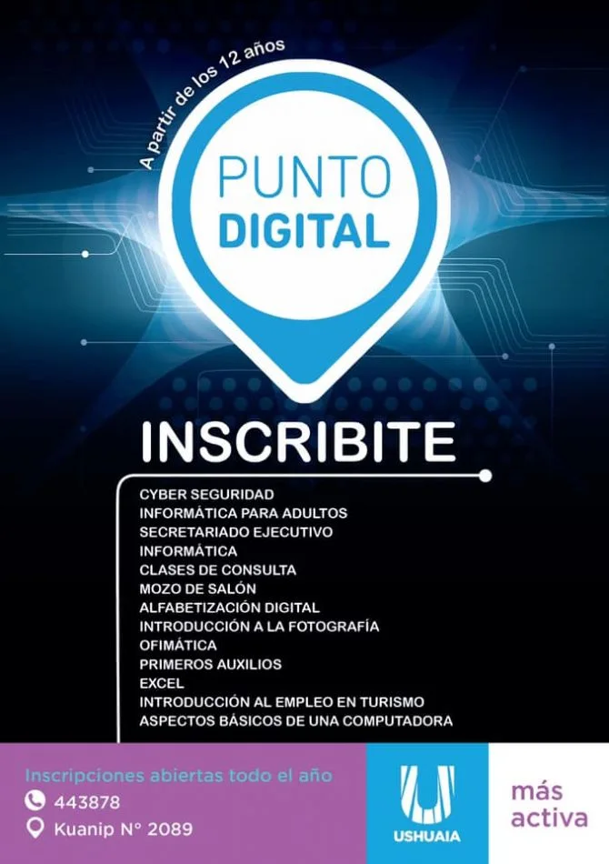 Punto Digital Municipal: Capacitación y formación abiertas a la comunidad