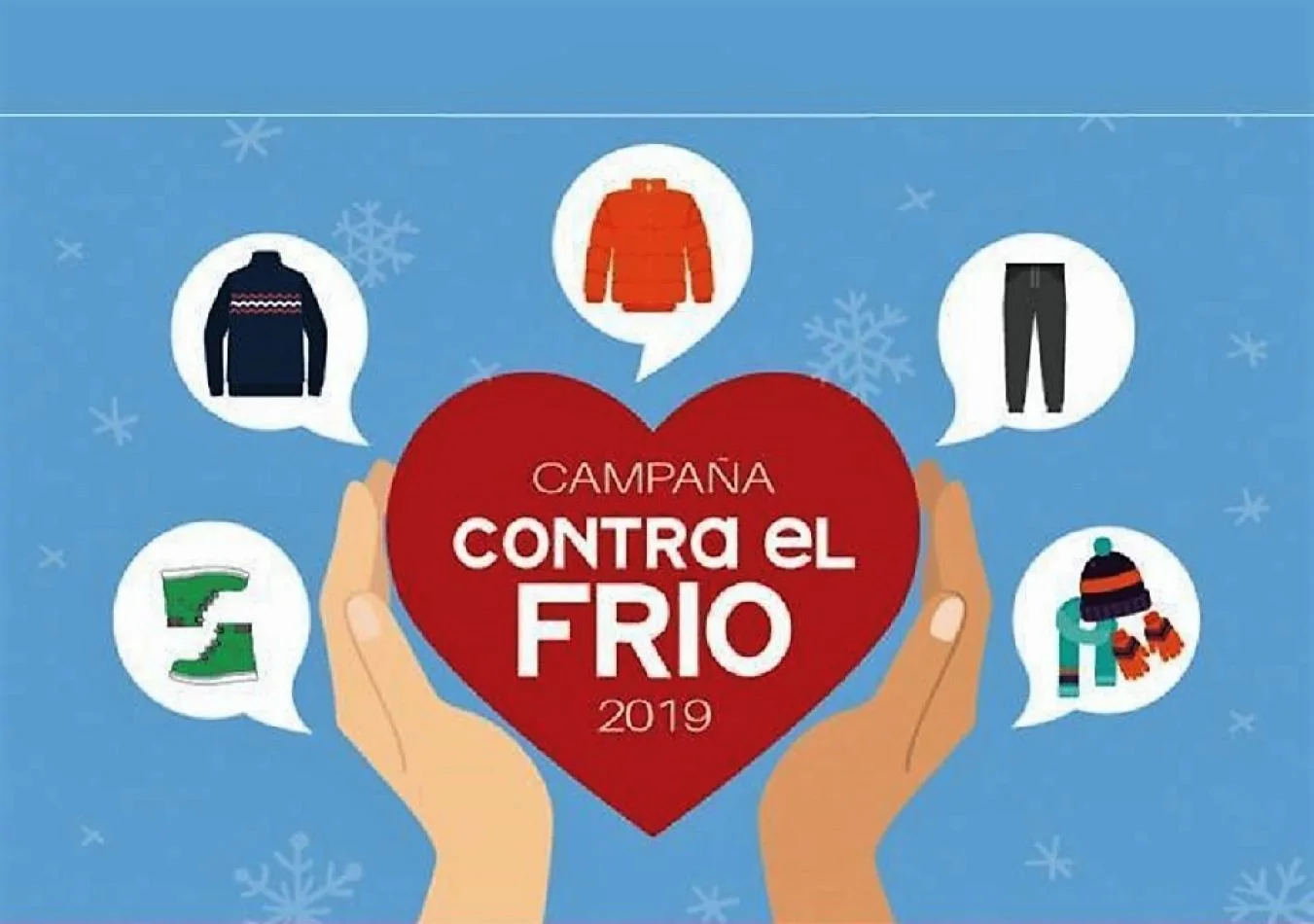 Lanzan la “Campaña solidaria contra el frío”
