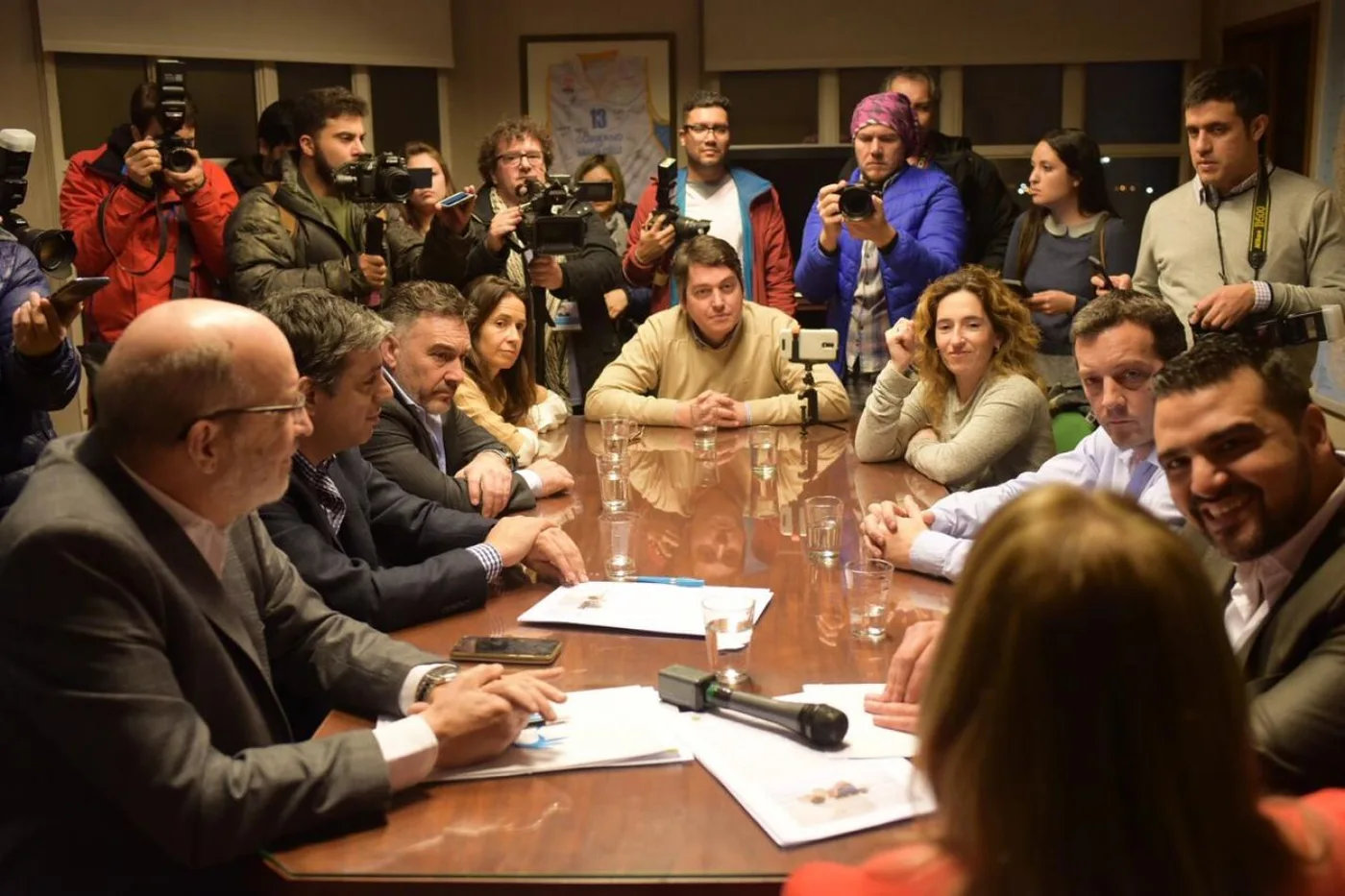 Walter Vuoto firmó un convenio con la gobernadora de Santa Cruz, Alicia Kirchner