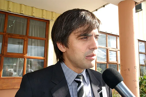 Secretario de Gobierno del Municipio de Río Grande, Paulino Rossi.