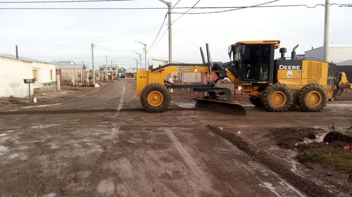Municipio continúa con la intervención de espacios luego del deshielo y lluvias