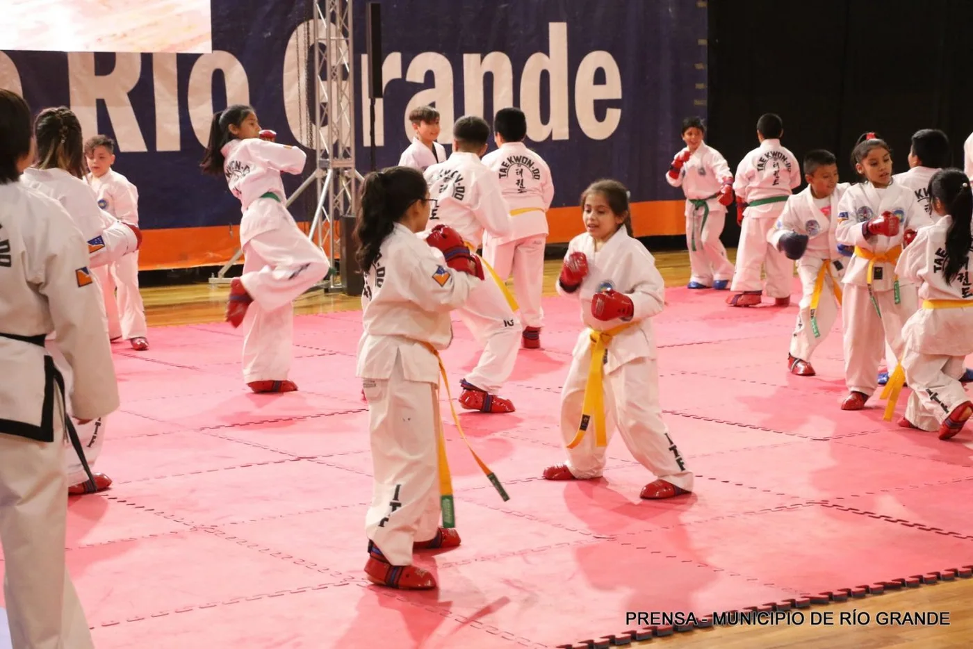 Torneo de Taekwondo en el Centro Municipal