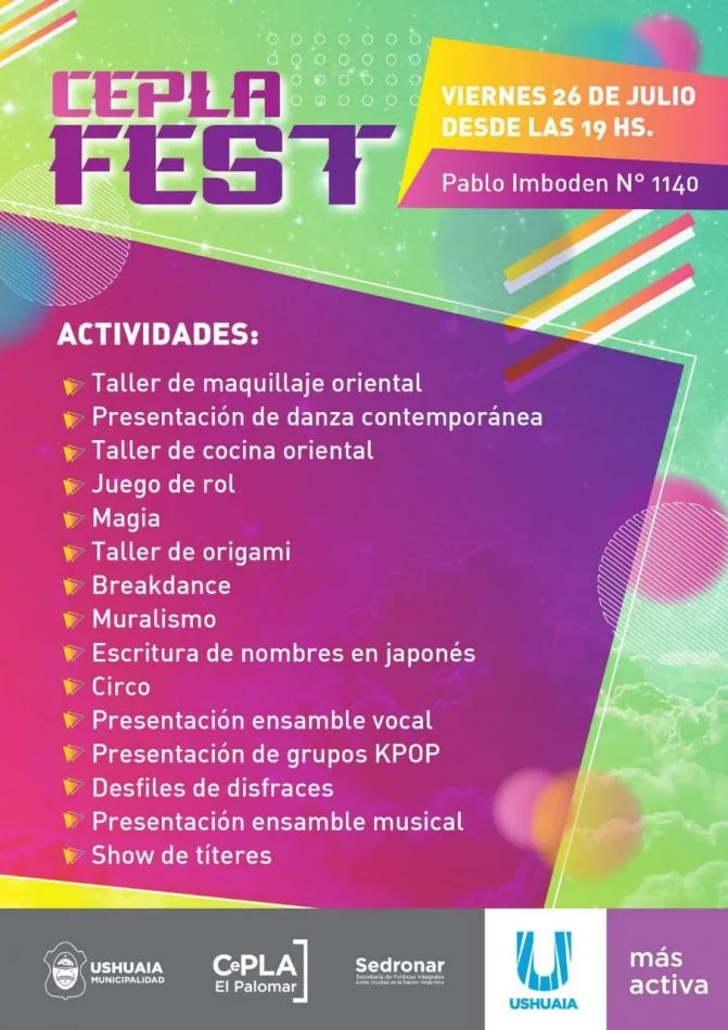 El CEPLA-FEST le pondrá el cierre  a "Activá el Invierno"