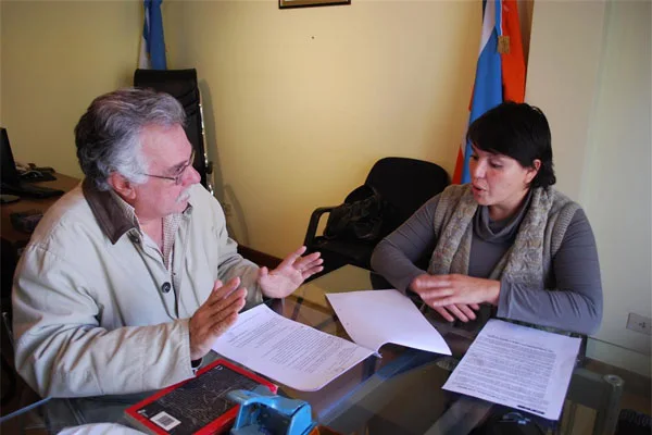 Claudia Andrade en diálogo con Daniel D´Eramo