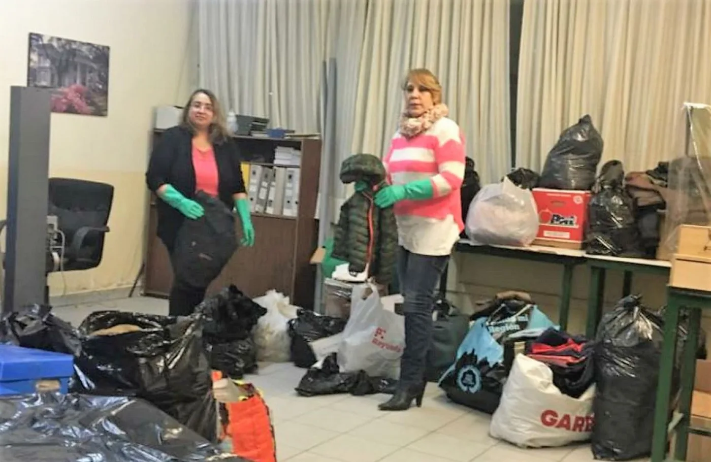El Rotary Club Río Grande finalizó la campaña de recolección de calzado y ropa de abrigo.