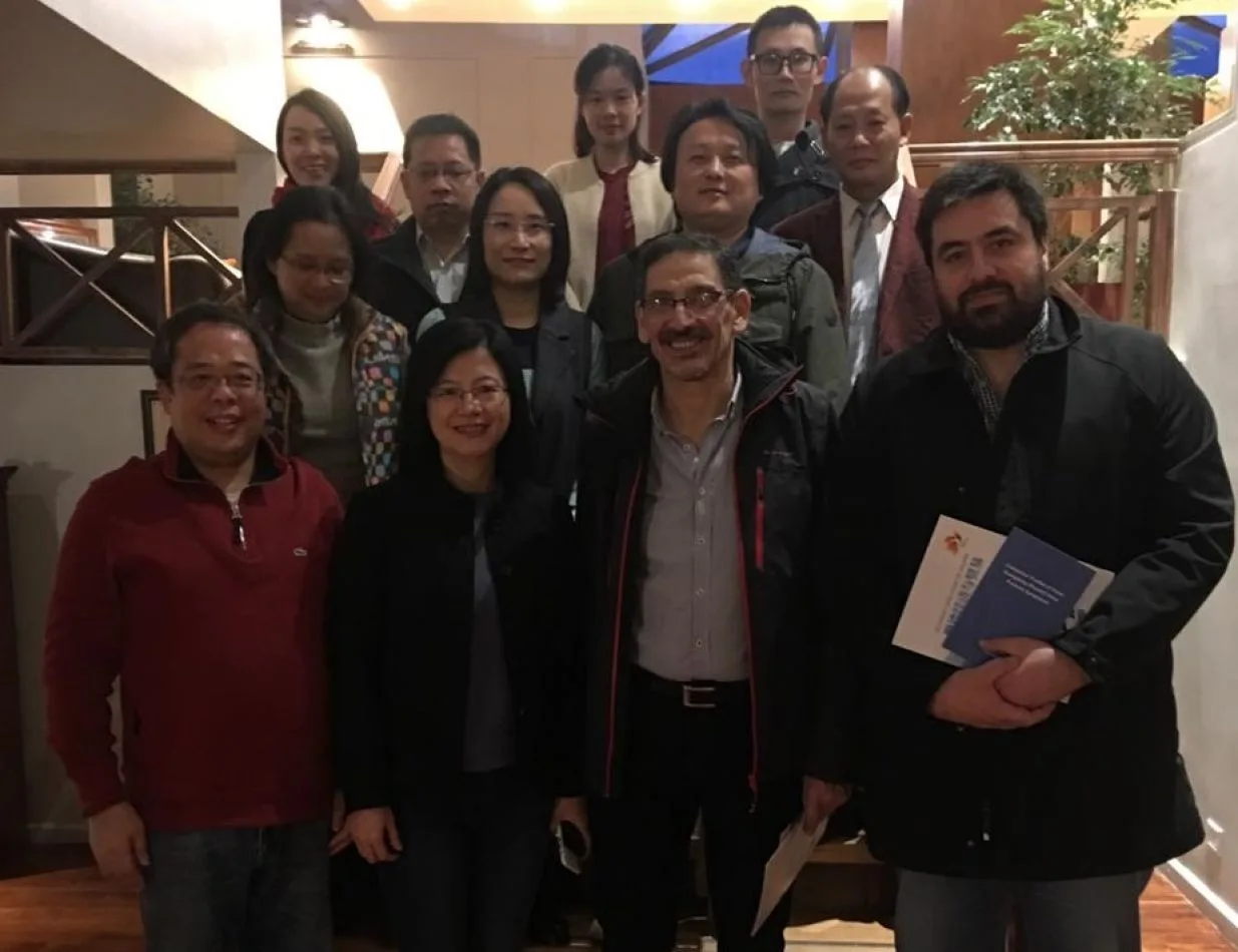 Los subsecretarios de Turismo, Rodrigo Arrieta y de Economía Gustavo Rodríguez se reunieron con la delegación china