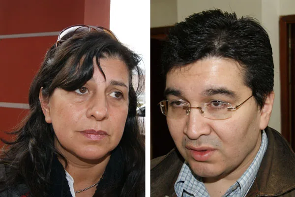Susana Molayoli y Raúl Arce, más enfrentados que nunca.