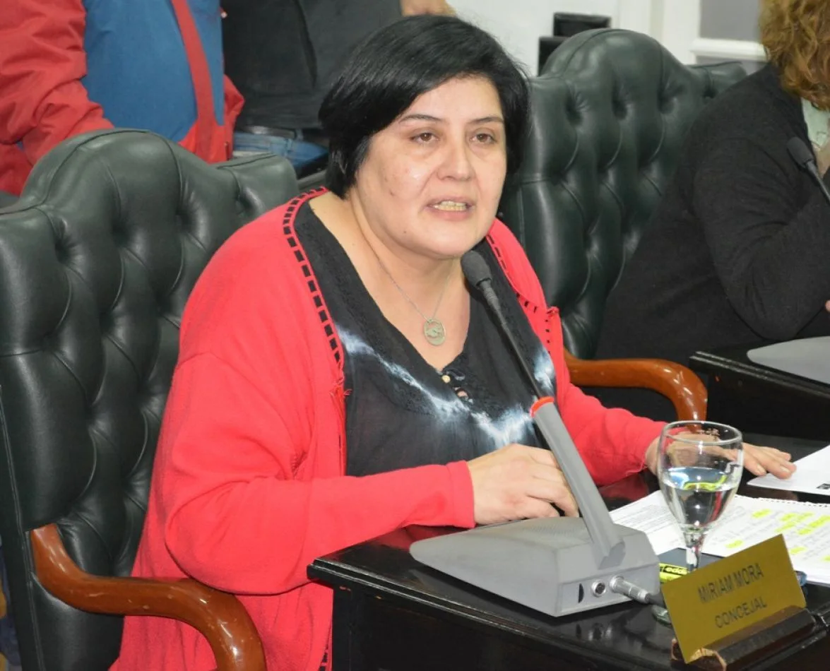 Concejal Miriam "Laly" Mora.