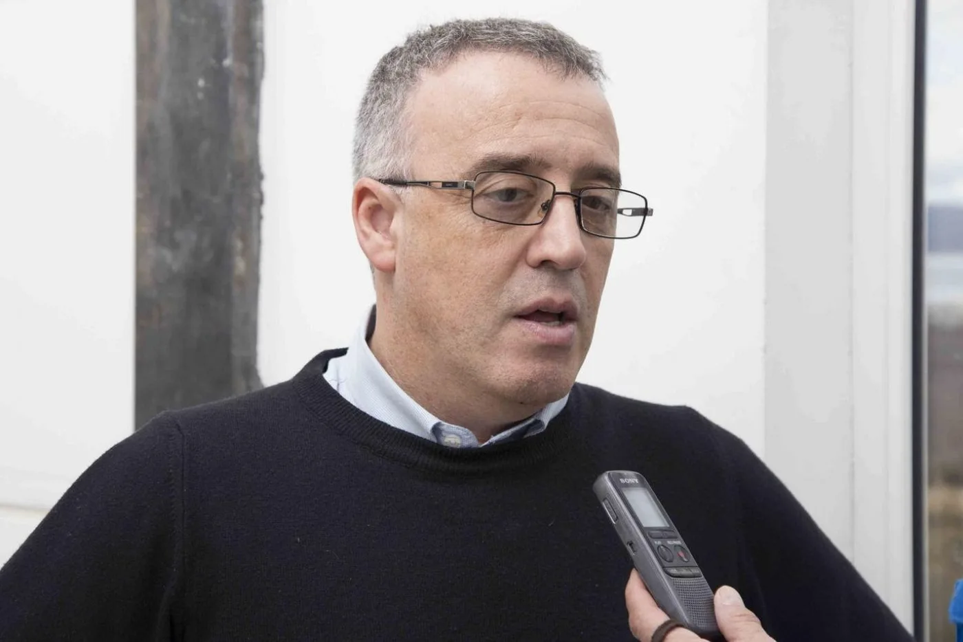 El presidente de la Caja de Previsión Social de la provincia Rubén Bahntje