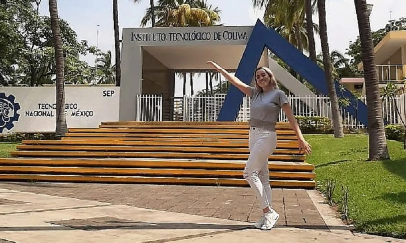 Guadalupe Martín (25), quien cursa el 4to., año de la carrera de Ingeniería Industrial en la Facultad Regional Tierra del Fuego