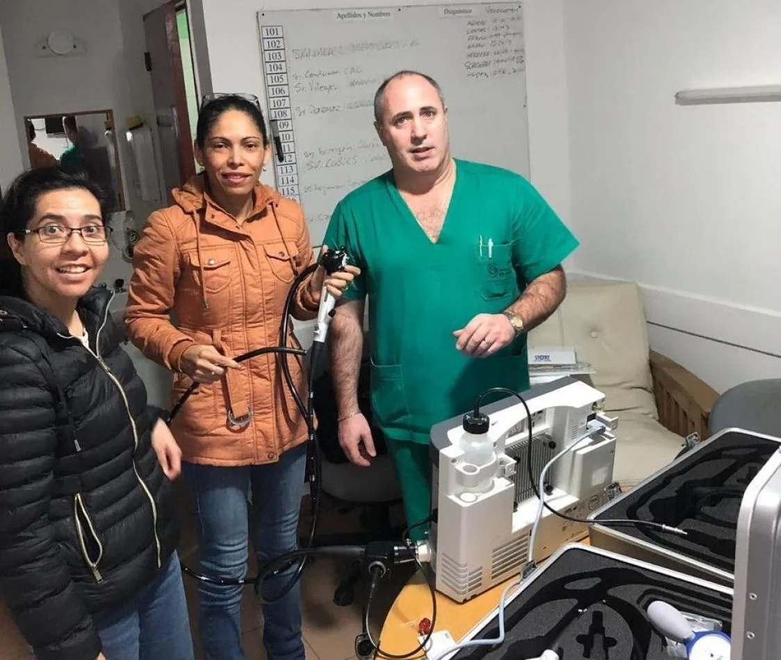 Nuevo sistema de endoscopía para el HRRG