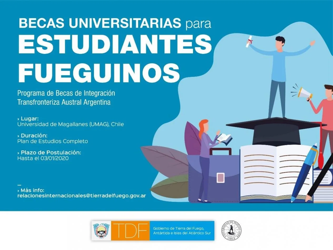 Apertura de Becas Universitarias en Chile para estudiantes fueguinos