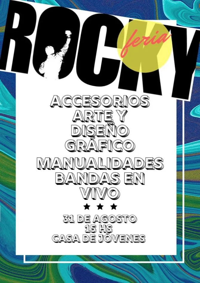 Casa de Jóvenes será escenario de la primera "Rocky Feria"