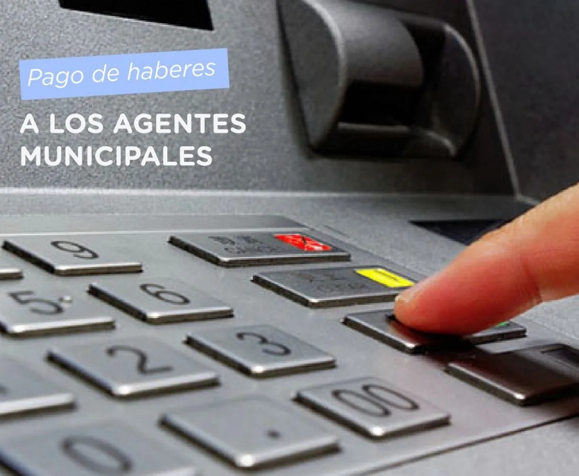 Pago de haberes municipales