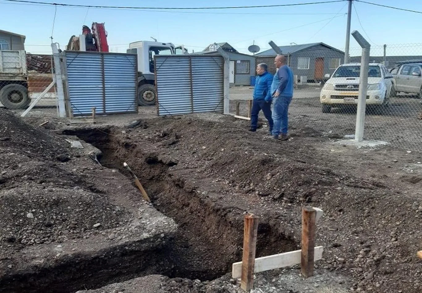 Avanzan obras de gas en el B° Arraigo Sur