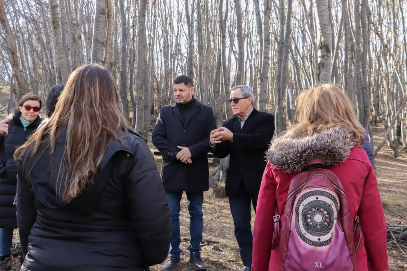 Recorrieron el bosque Yatana para evaluar tareas de desarrollo