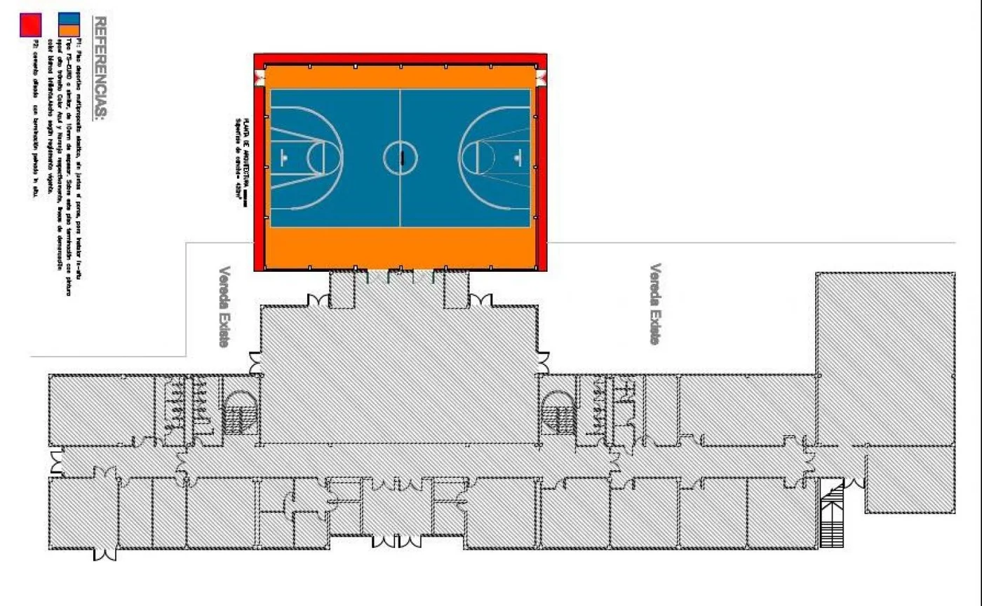 Nuevo gimnasio para el colegio provincial Alicia Moreau de Justo