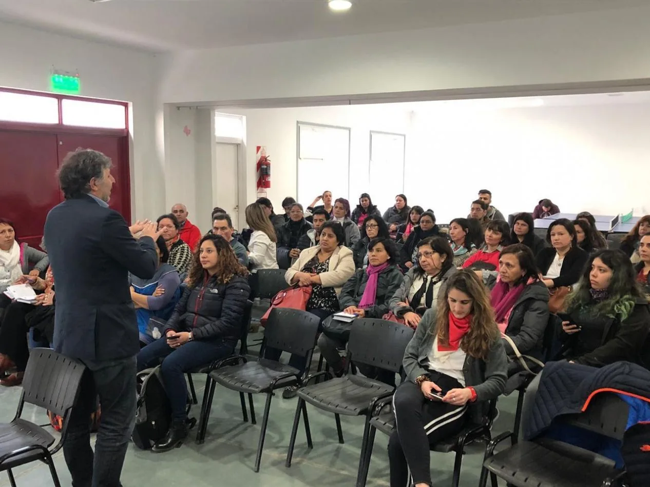 El encuentro se realizó en el DIAT Espacio Joven de Río Grande en el marco del Día Mundial de la Prevención del Suicidio
