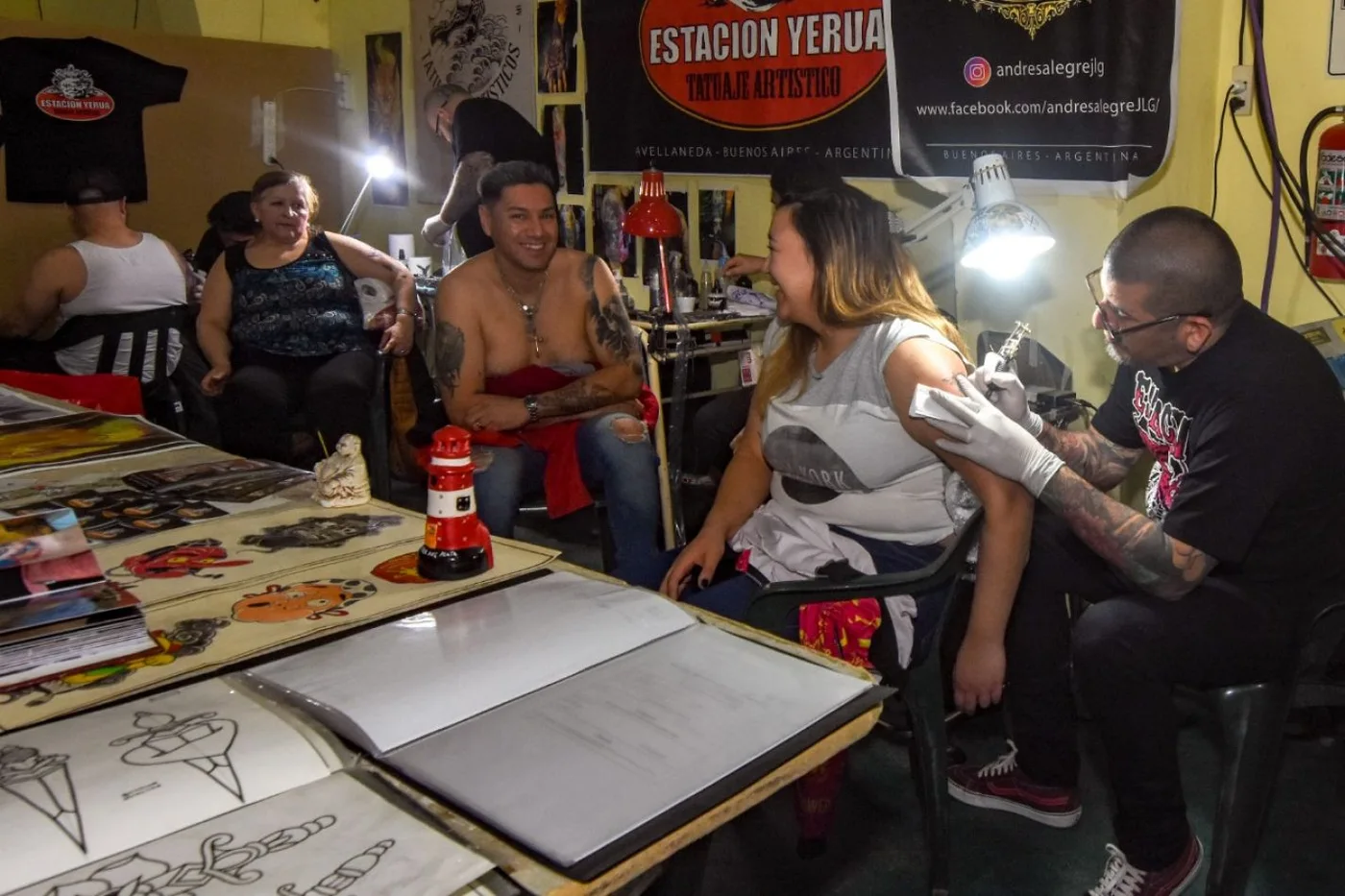 Más de 50 tatuadores de Argentina, Brasil y Chile participaron en la 7º Convención