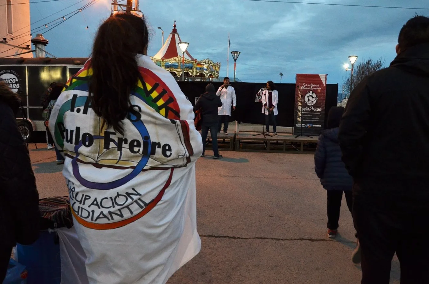 Estudiantes recordaron la "Noche de los lápices".
