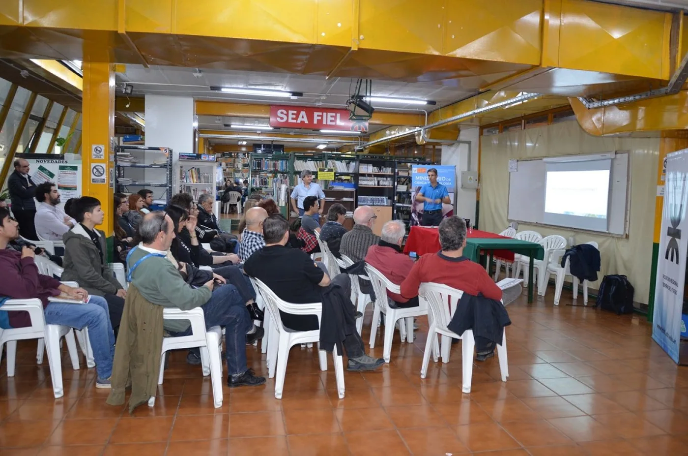 Brindaron una charla sobre proyecto "SouthTRAC"