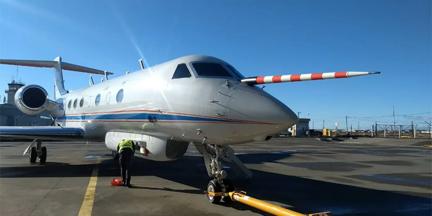 Avión alemán Gulfstream G550