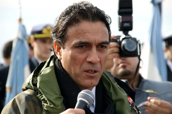Presidente del Centro de Veteranos de Guerra ‘Malvinas Argentinas’, Horacio Chávez.