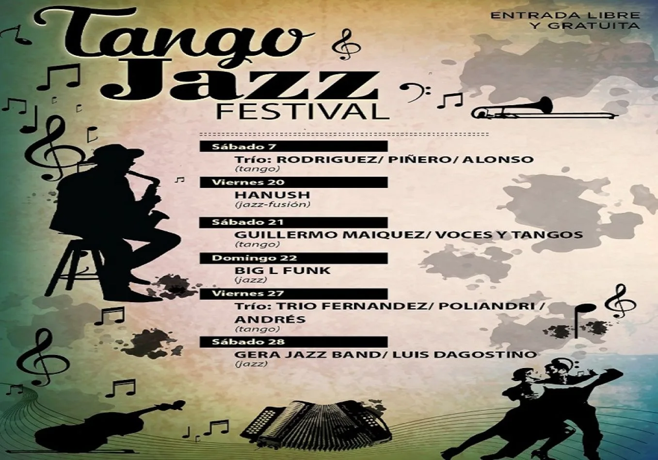 Viernes y sábado, Festival Tango Jazz en Ushuaia