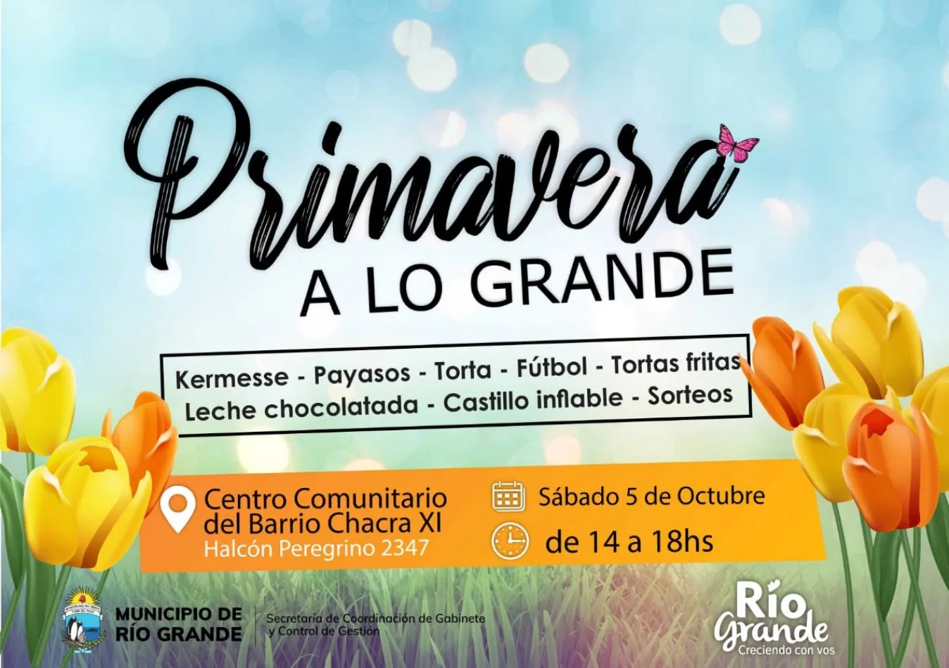 Primavera a lo grande en Chacra XI