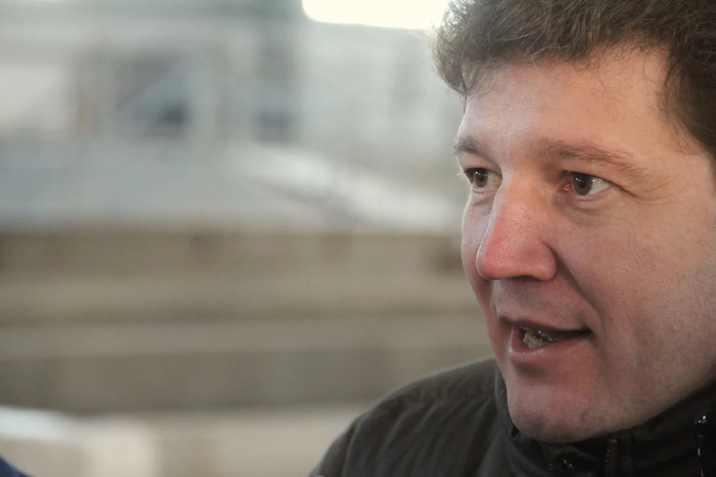 El intendente de la ciudad, Prof. Gustavo Melella