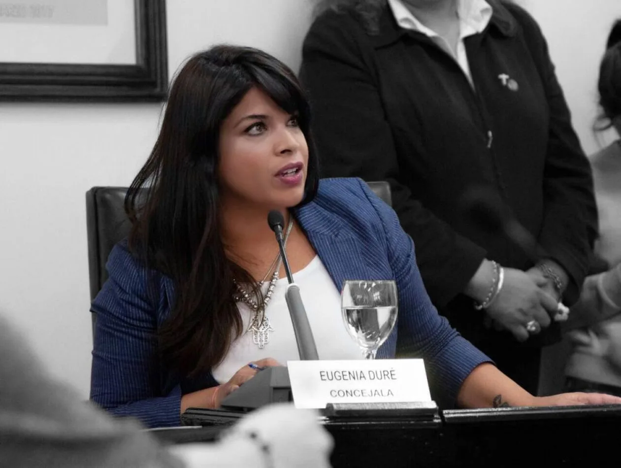 Concejal María Eugenia Duré.