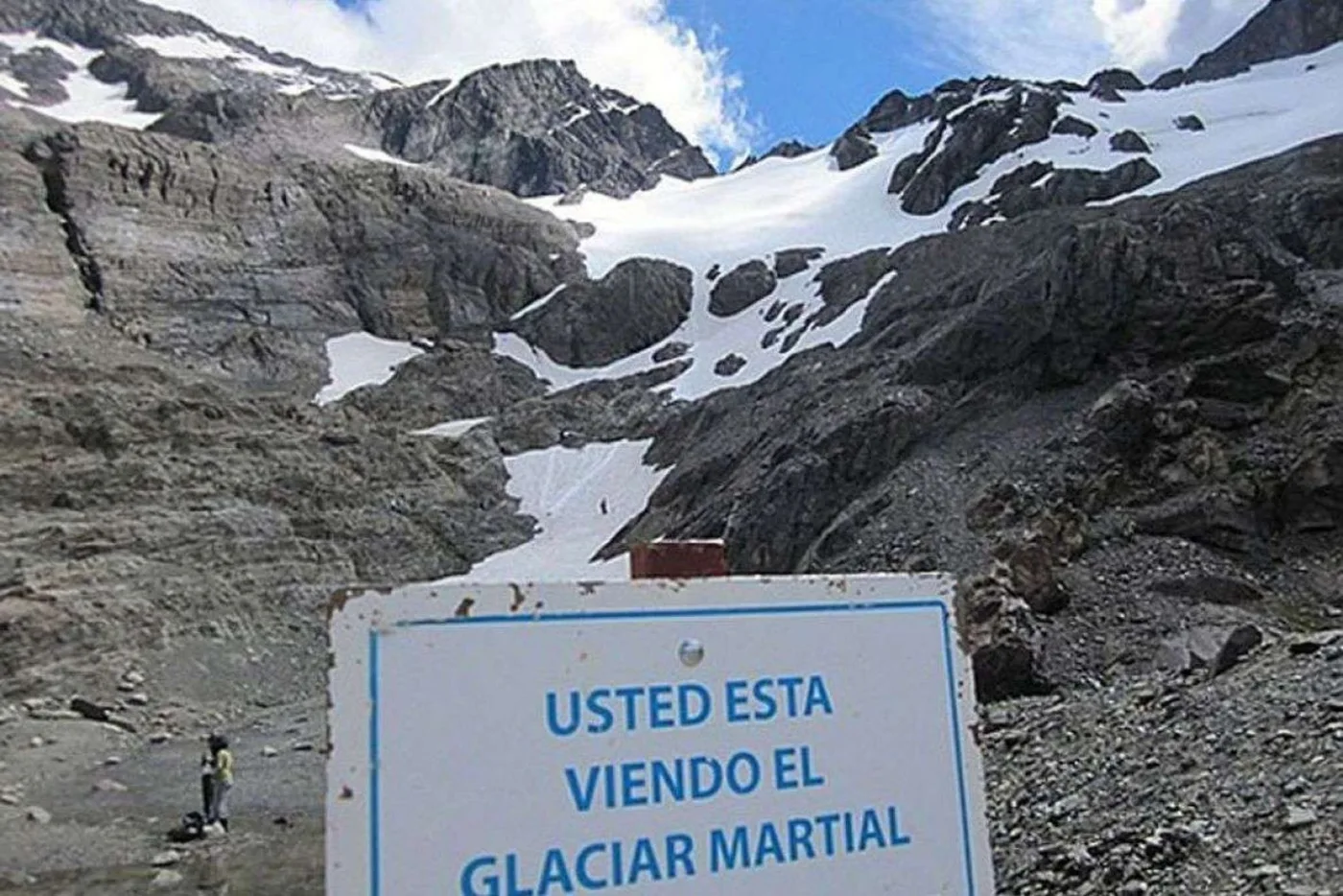 Glaciar Martial.