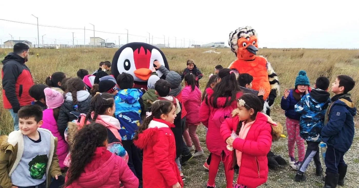 Cali y Usupín recorrieron la ciudad llevando un mensaje de concientización