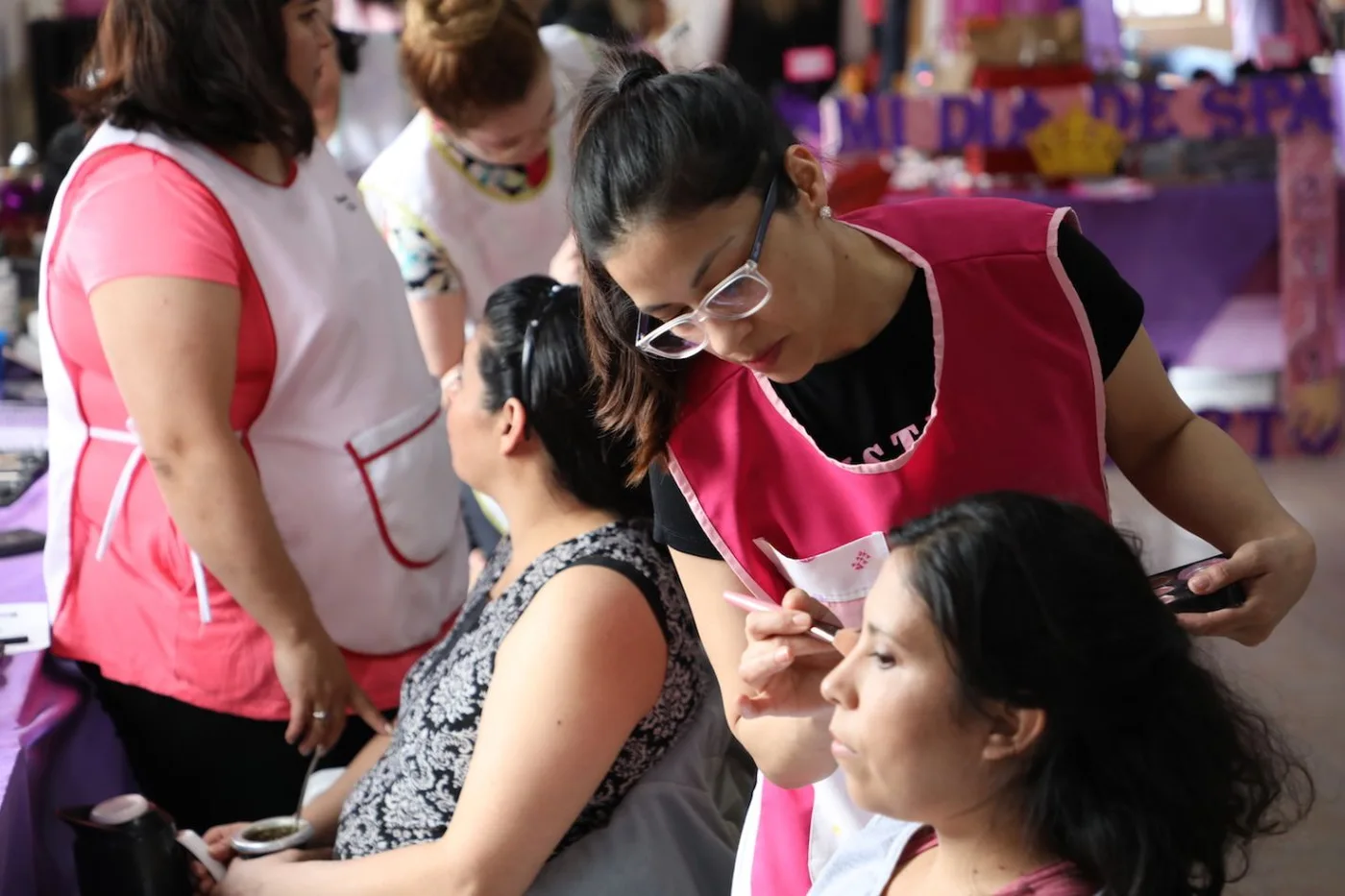 El municipio agasajó a las madres con un día de spa
