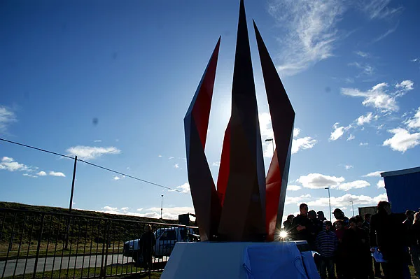 El homenaje votivo generó la emoción y el asombro de los presentes.