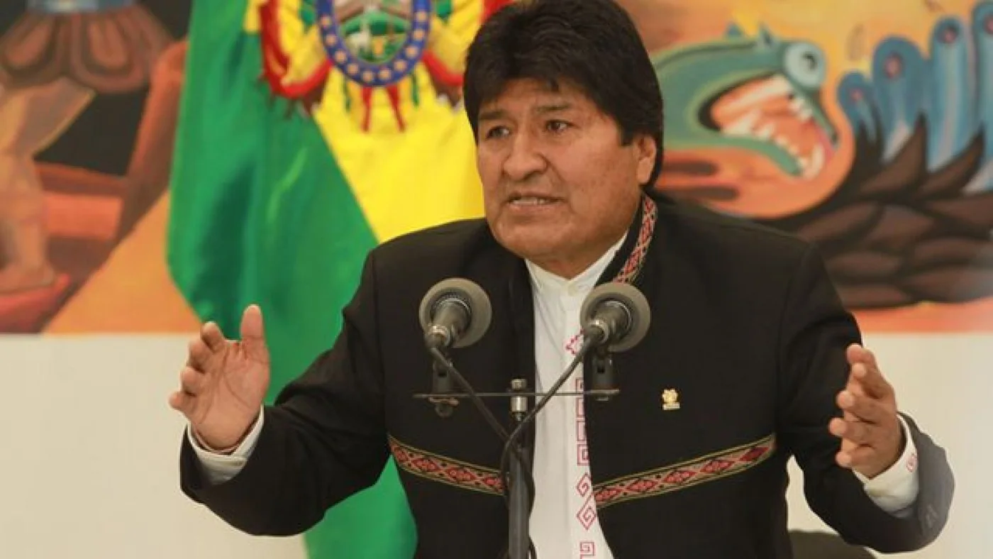 Presidente boliviano, Evo Morales