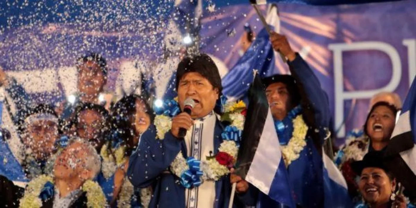 Presidente boliviano, Evo Morales