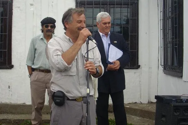 Roberto Berbel brindó un emocionante discurso.