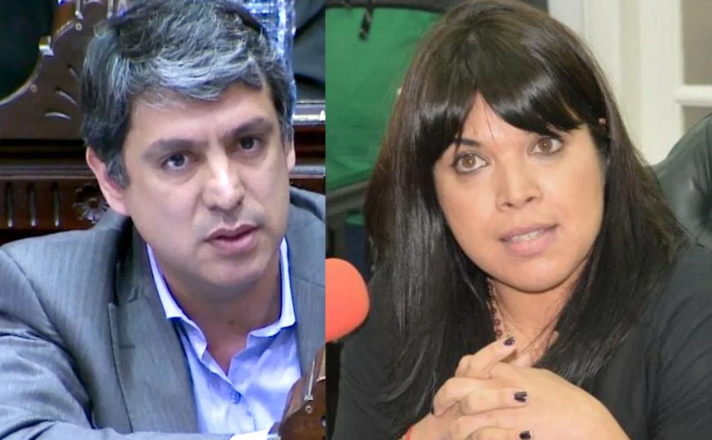 Matías Rodríguez y María Eugenia Duré, ya son senadores nacionales.
