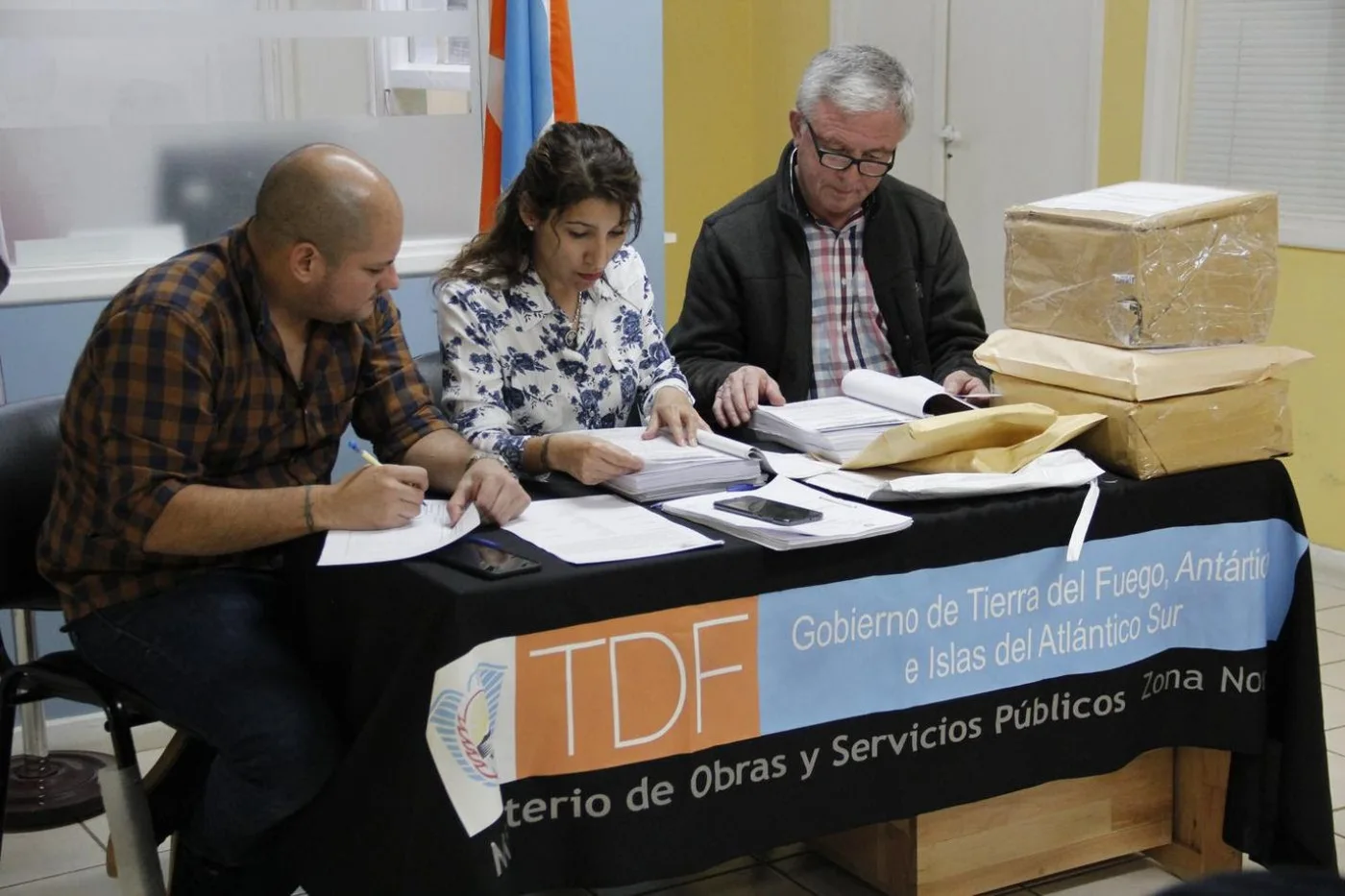 Apertura de sobres
