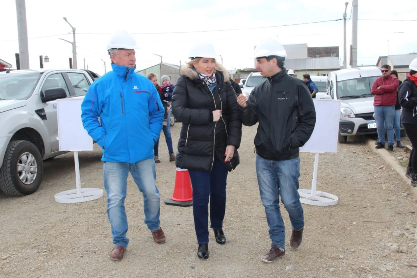 Se inauguró una nueva obra de gas