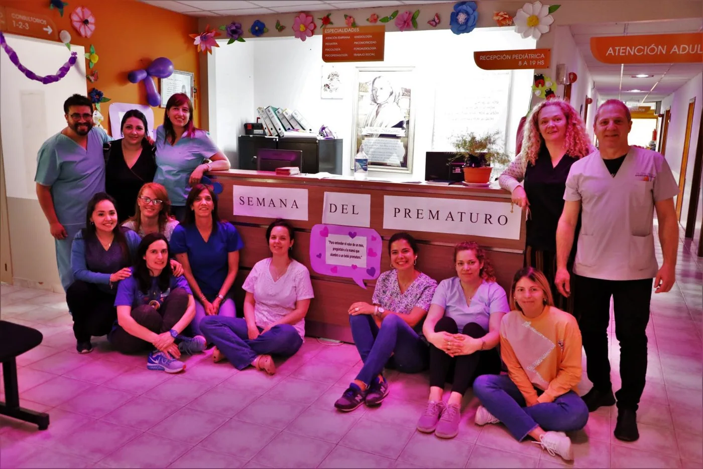 El Centro Mamá Margarita se viste de violeta