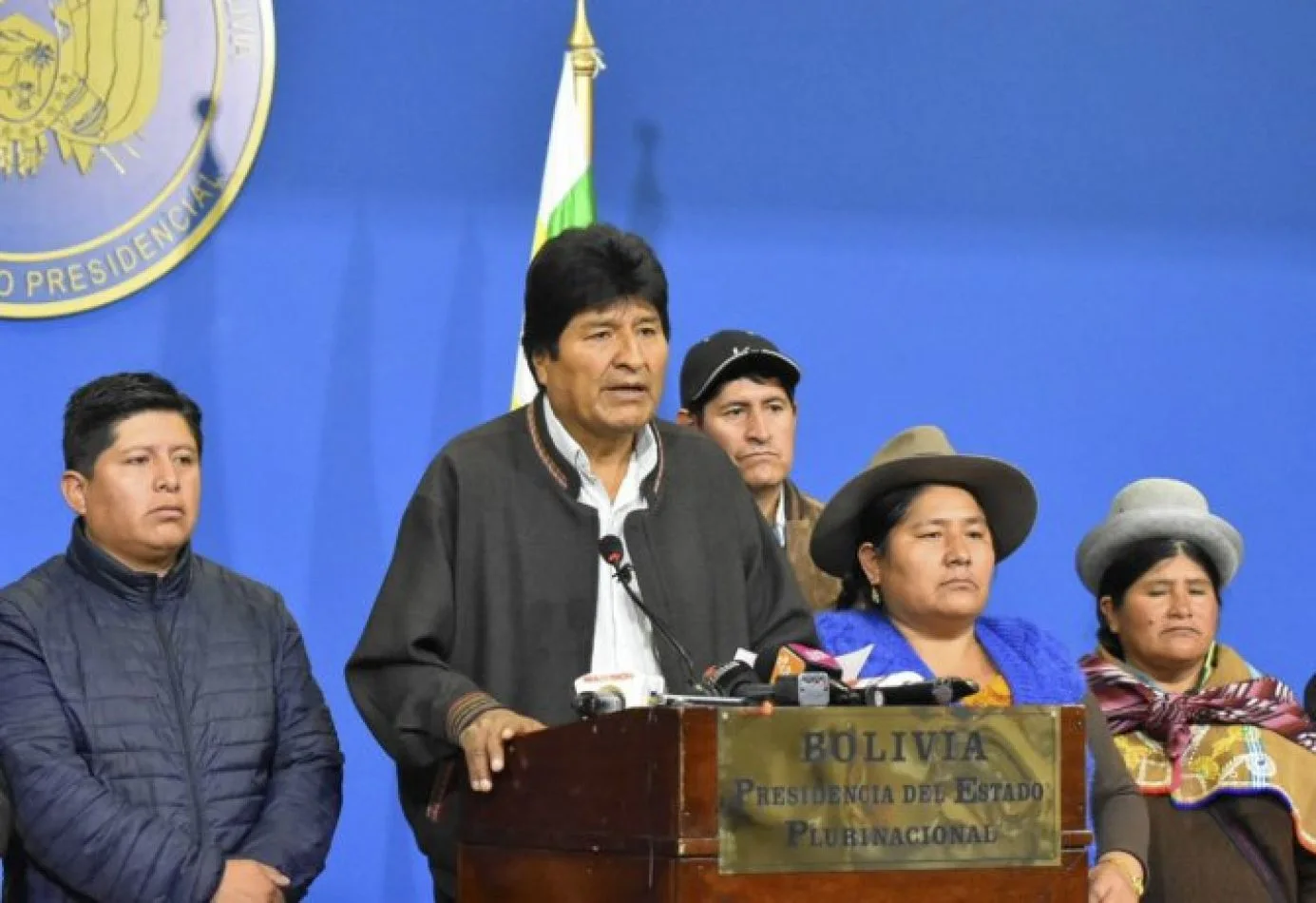 Presidente boliviano, Evo Morales