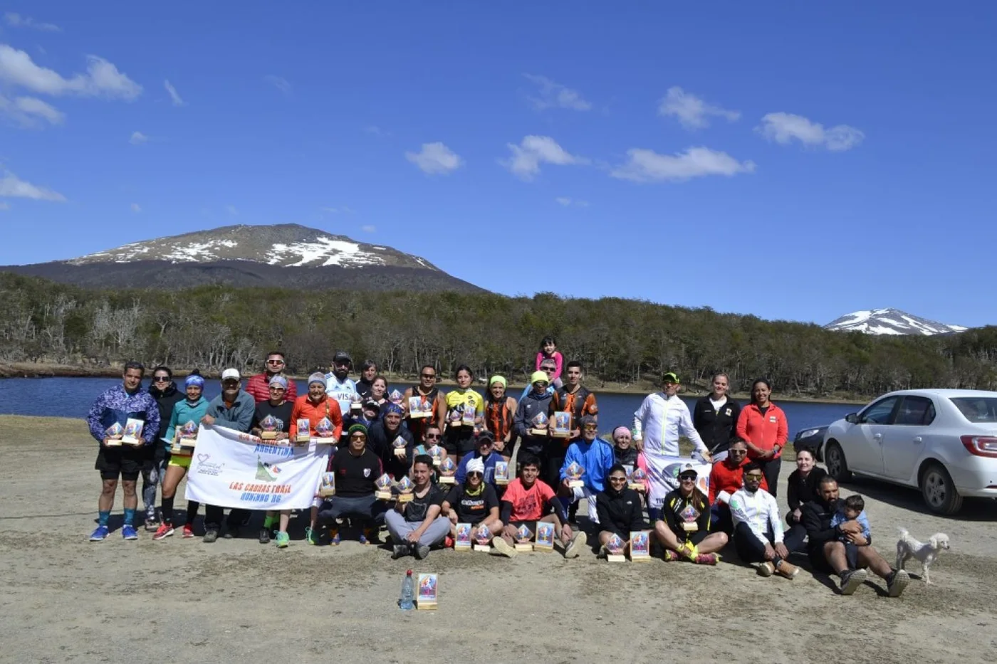 Corredores de Tierra del Fuego presentes en la 1° edición "Vuelta a Aguas Blancas"