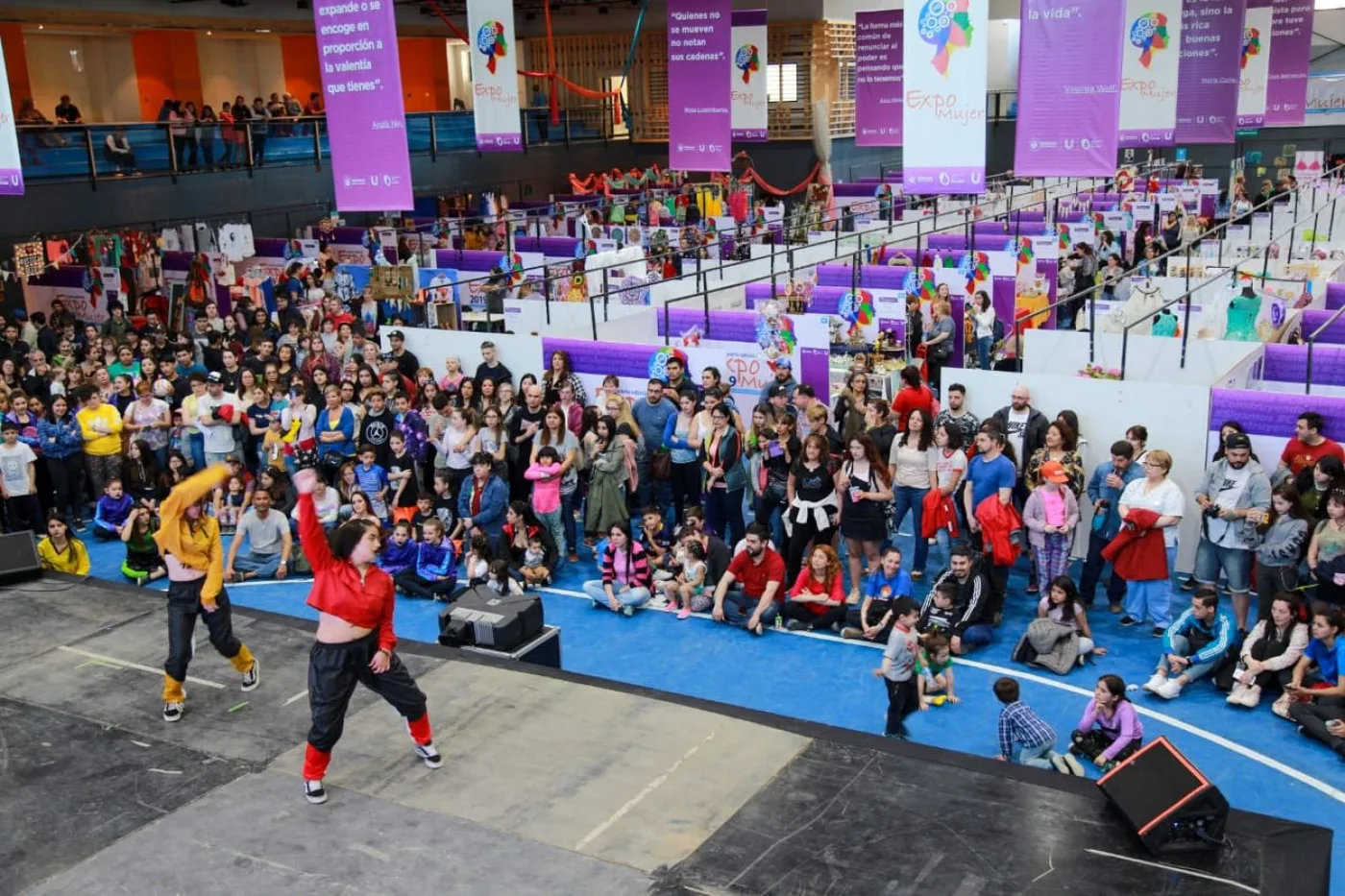 Se vivió la 4° edición de la Expo Mujer con 130 stands