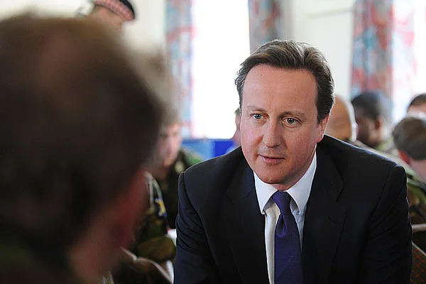 Primer Ministro de Reino Unido de Gran Bretaña, David Cameron.