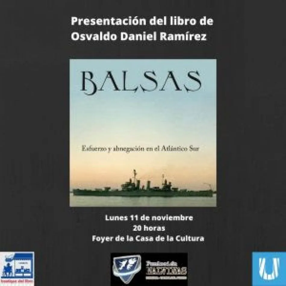Presentan libro que detalla la última navegación del ARA General Belgrano